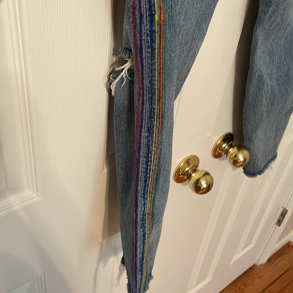 BlankNYC Rainbow Rivington High-Rise Jean in Crash Pad Women’s size 27 - Picture 8 of 15